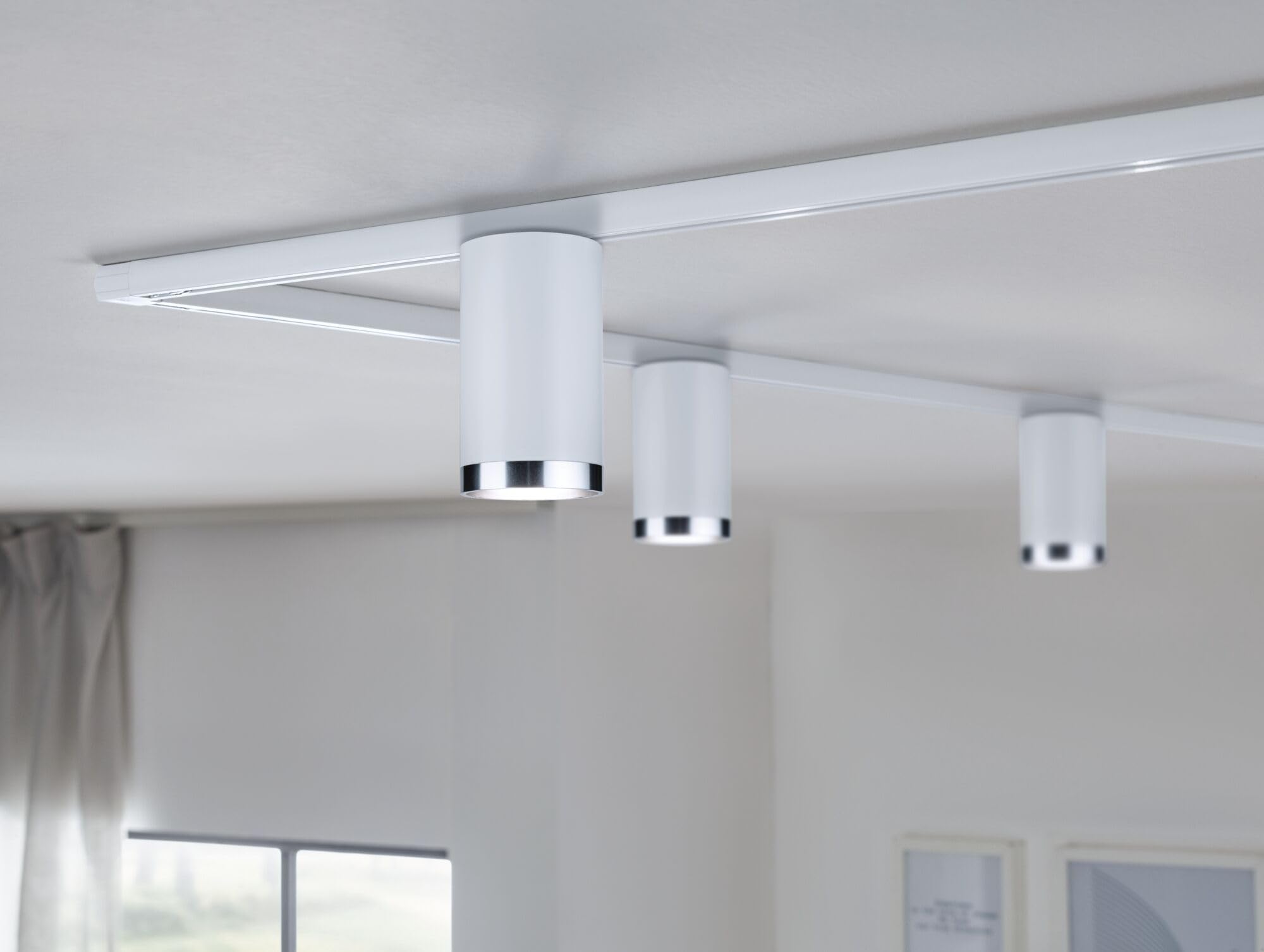 Paulmann URail 94883 Tube Schienenspot GU10 signalweiß