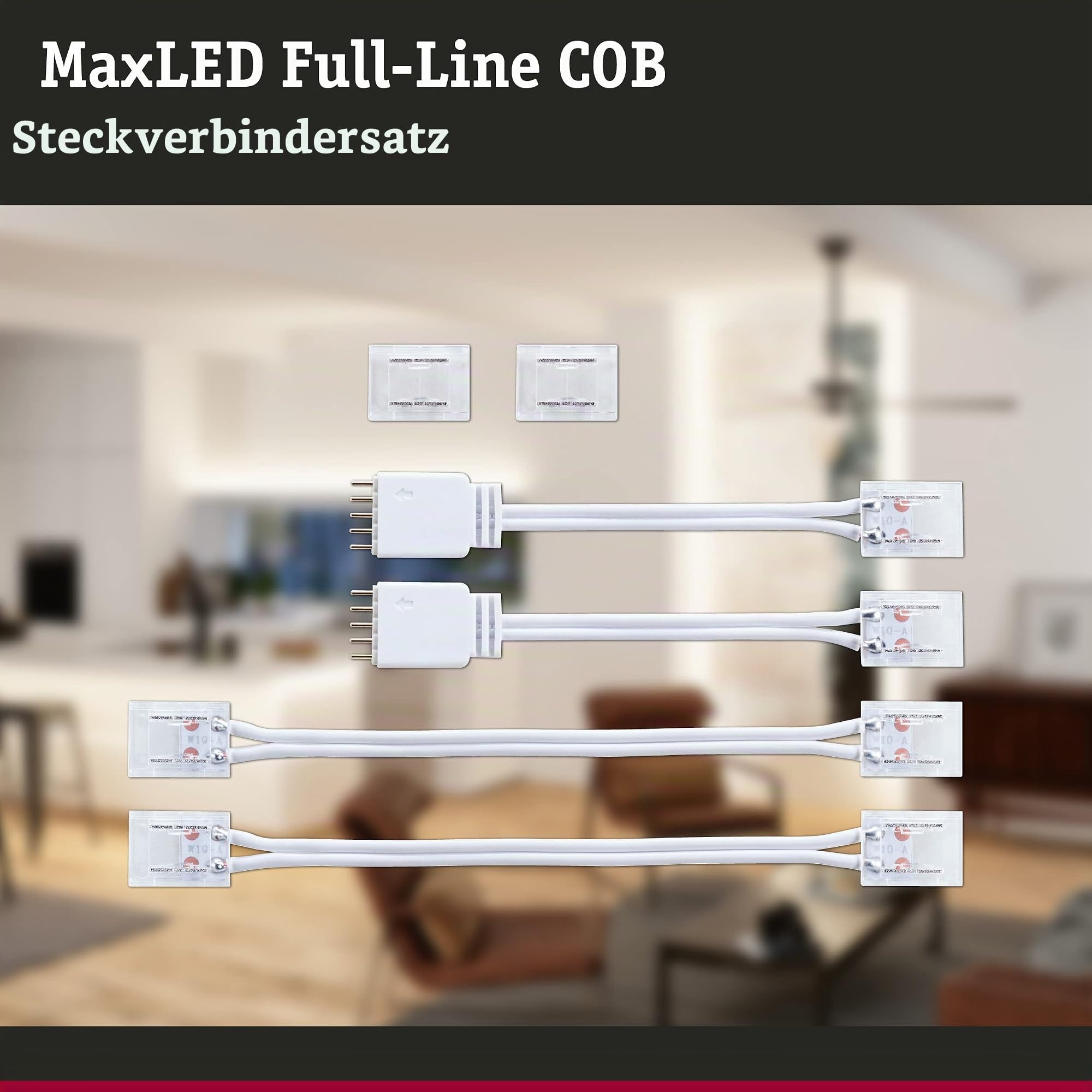 Paulmann 71051 MaxLED COB Connector Set weiß 6-tlg