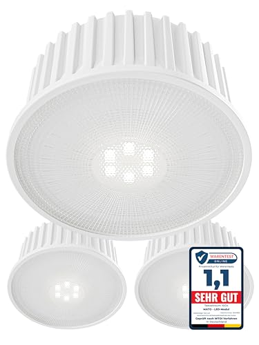 MATO LED Modul 230V 5W GU10 Ersatz 470lm 4000K 3er Pack