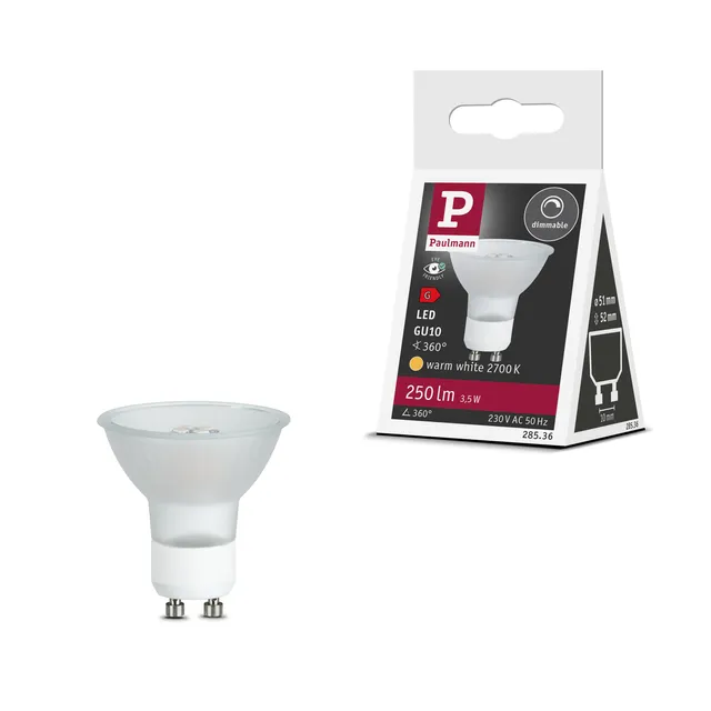 Paulmann 28536 Maxiflood LED-Reflektor GU10 3,5W Warmweiß