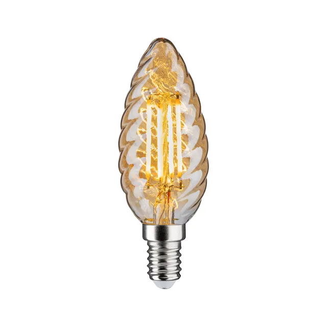 Paulmann 28709 Filament LED-Lampe E14 Kerze gold 2500K