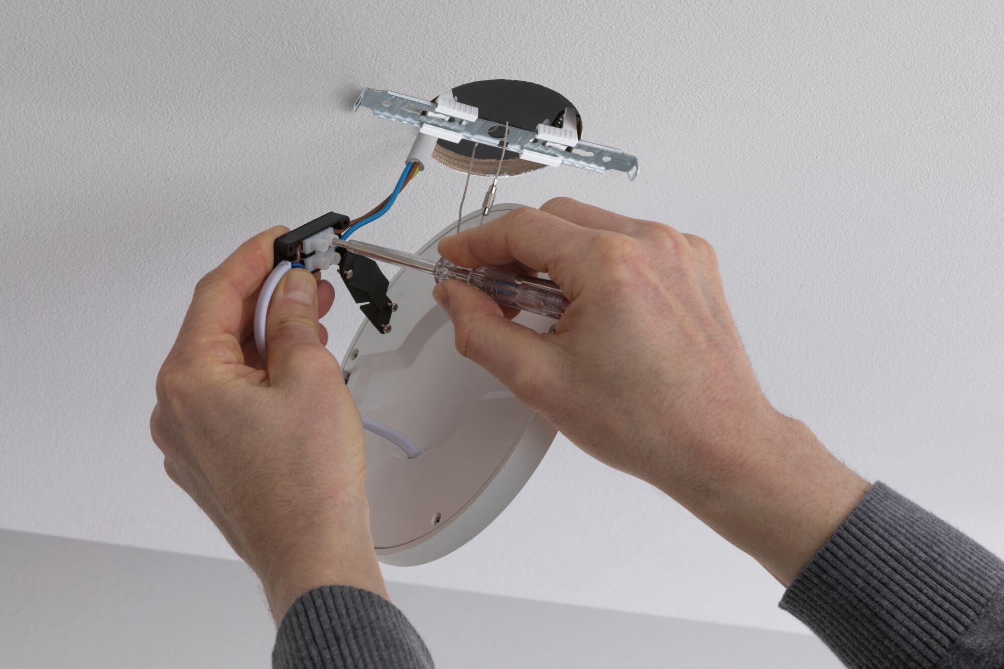 Paulmann 3725 LED-Einbauleuchte Ø116mm weiß matt 3000K