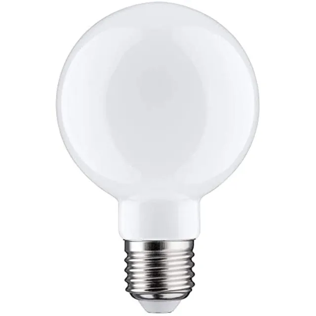 Paulmann 283.37 LED Globe 80mm E27 6W Warmweiß Opal