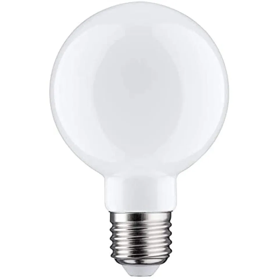 Paulmann 283.37 LED Globe 80mm E27 6W Warmweiß Opal