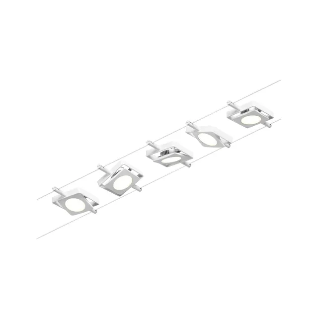 Paulmann CorDuo Seilsystem 94422 Set 5x4,5W Weiß