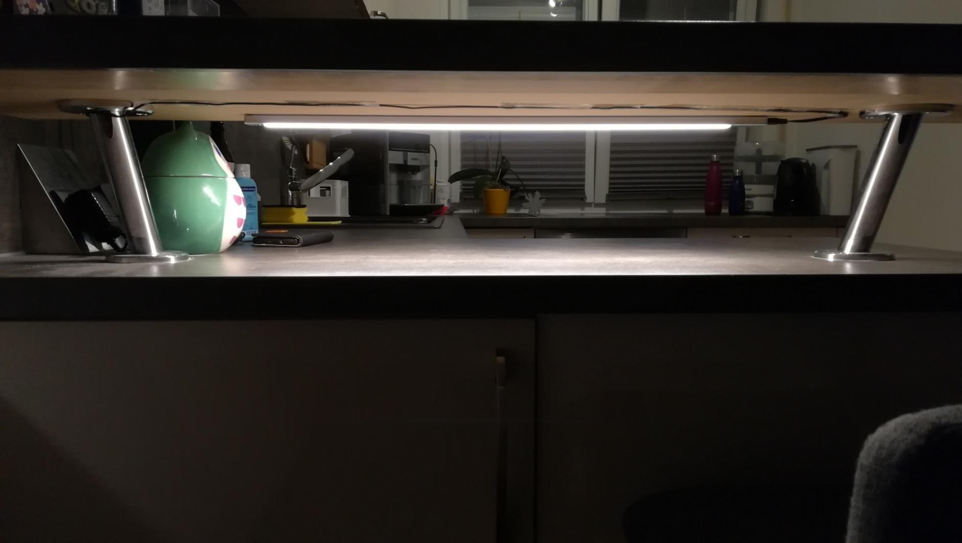 Phonar LED-Unterbauleuchte 60cm 3000K warmweiß Berührung