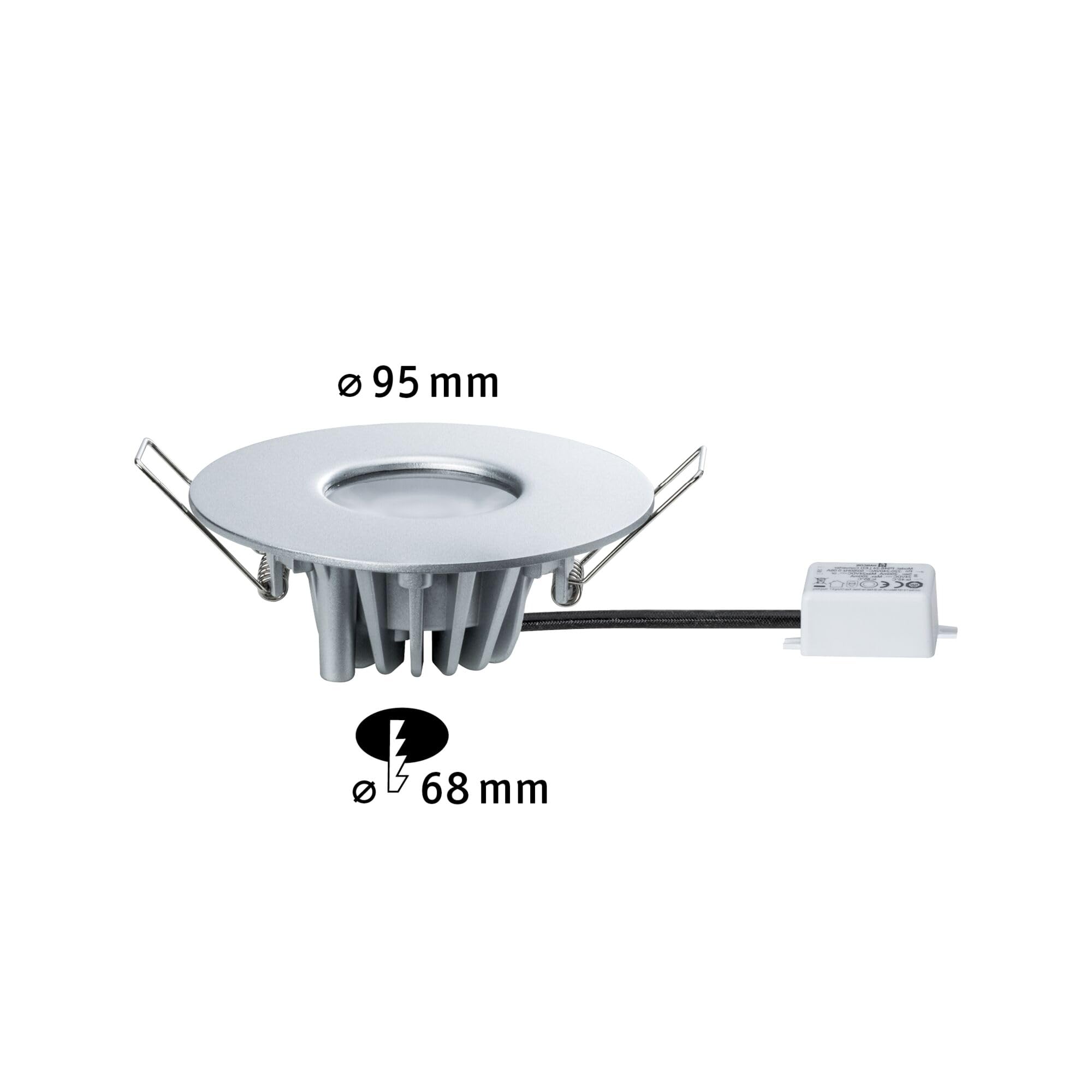 Paulmann 79666 House Downlight Einbauleuchte IP44 4,4W