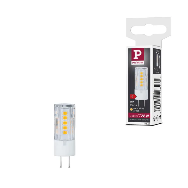 Paulmann 28821 LED Stiftsockel GY6,35 12V 300lm warmweiß