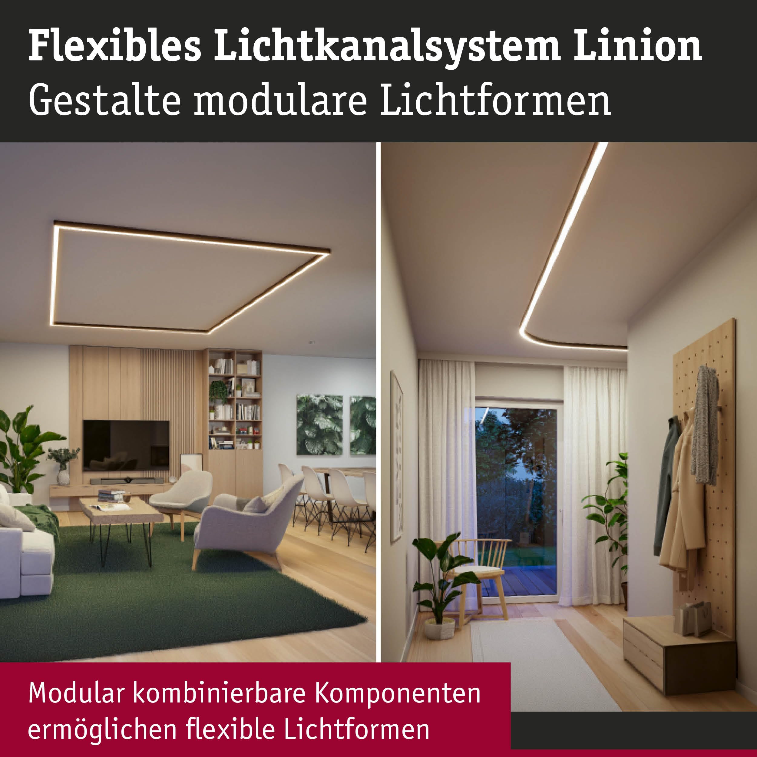 Paulmann Linion 98187 Seilabhängung 1,5m schwarz
