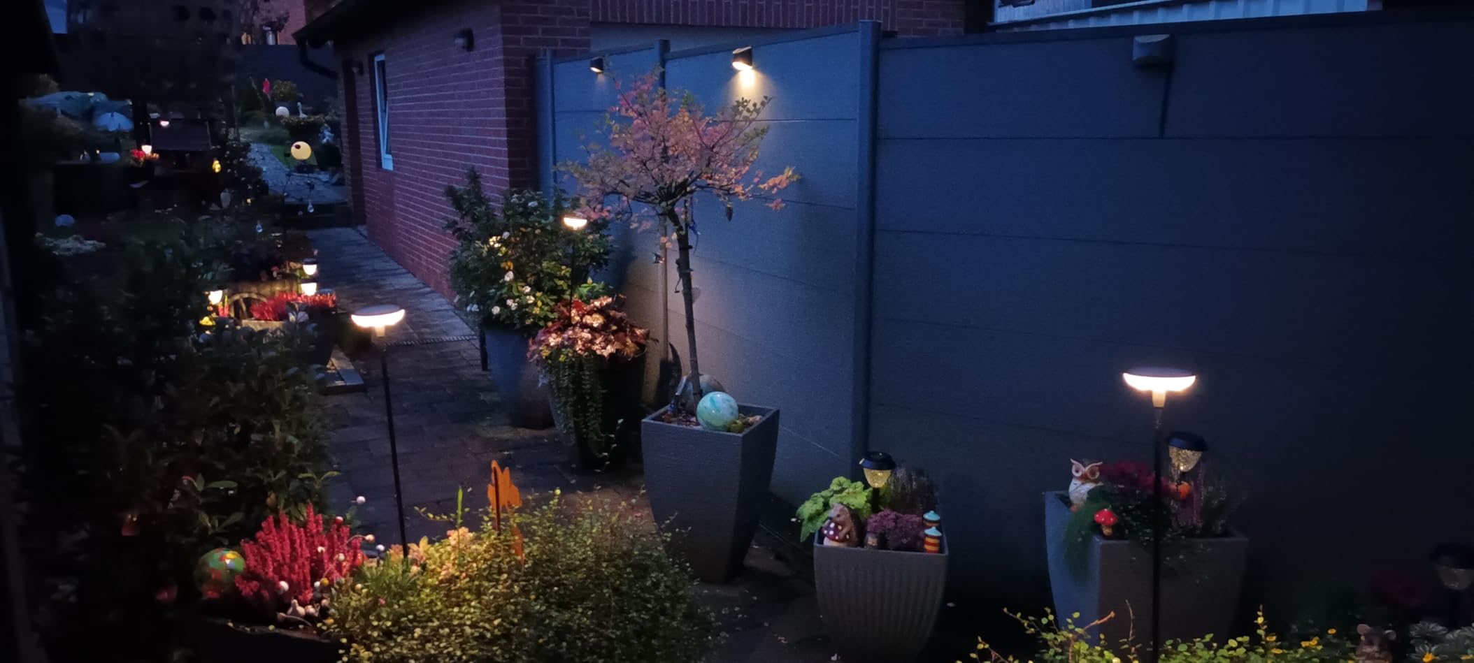 Paulmann Solar 94233 Wegeleuchte anthrazit warmweiß