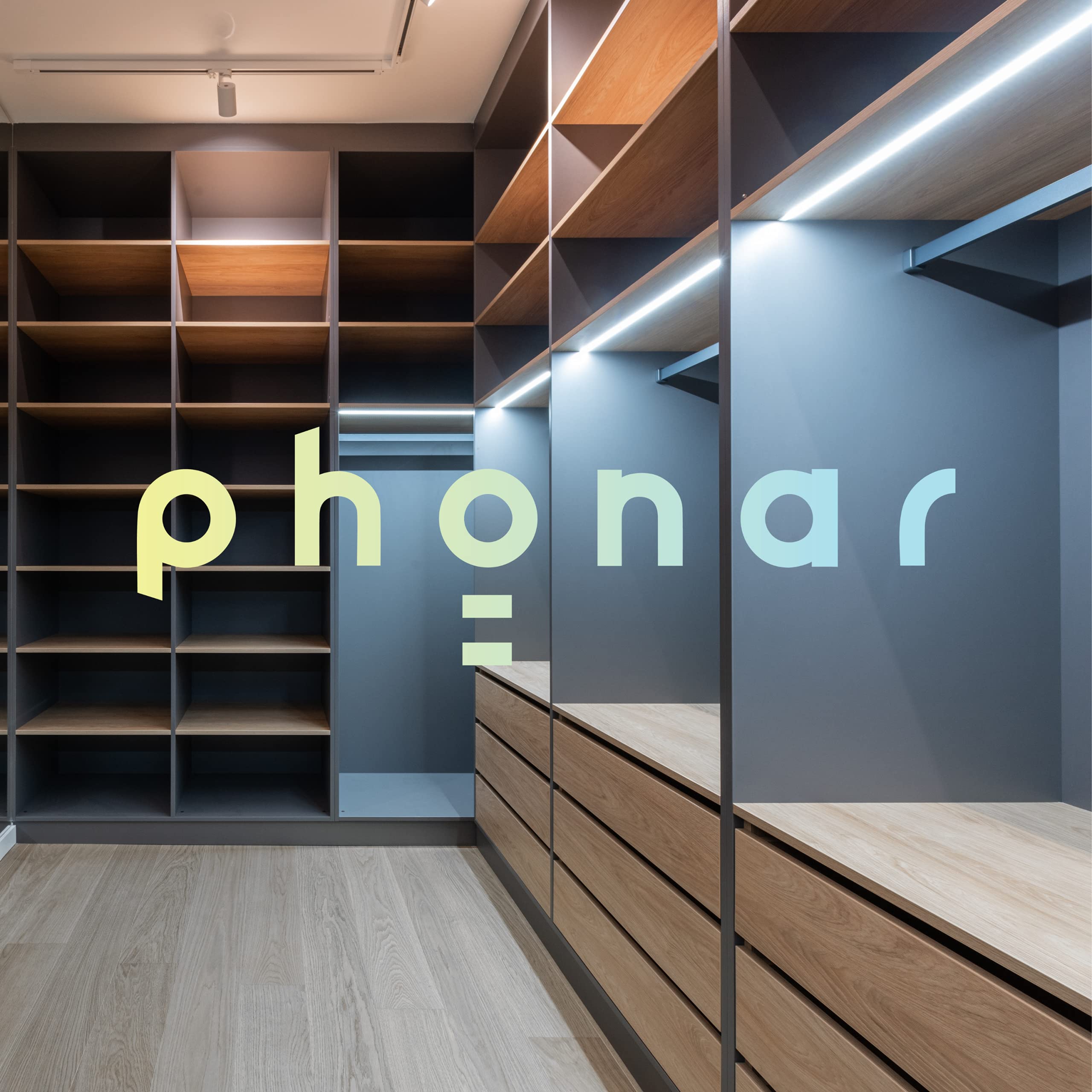 Phonar LED-Unterbauleuchte 60cm 3000K warmweiß Berührung