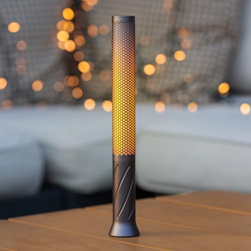 Phonar LED Tischlampe kabellos dimmbar warm 2600mAh grau