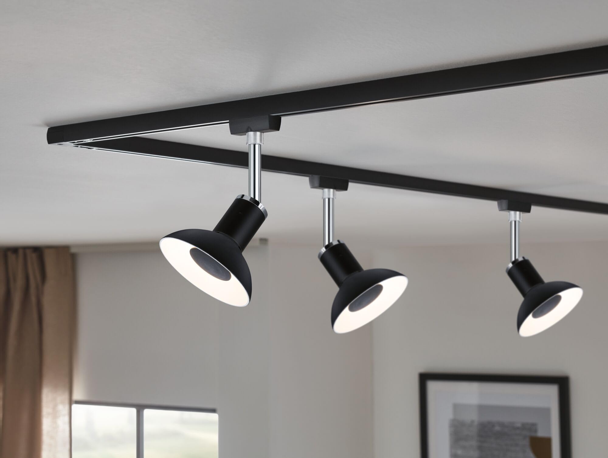Paulmann URail Pure II Schienenspot schwarz GU10 dimmbar