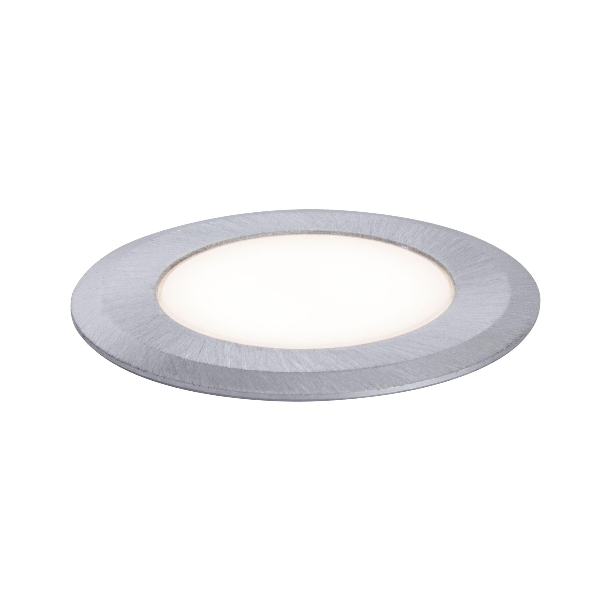 Paulmann 94365 Bodeneinbauleuchte Edelstahl rund warmweiß