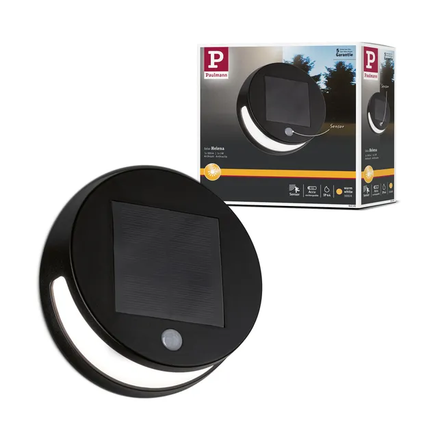 Paulmann Helena Solar Wandleuchte LED 3000K IP44