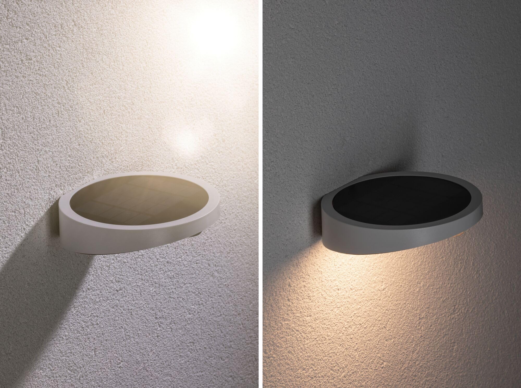 Paulmann Ryse 94247 Solar-Wandleuchte weiß Bewegungsmelder