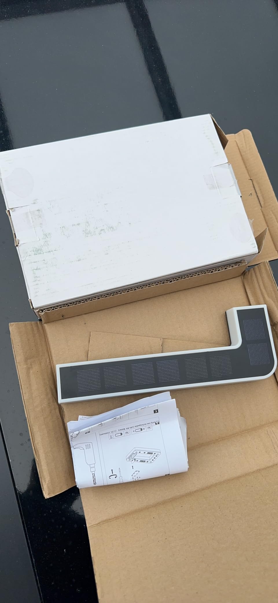 Paulmann LED Solar Hausnummer 1 IP44 Schwarz warmweiß