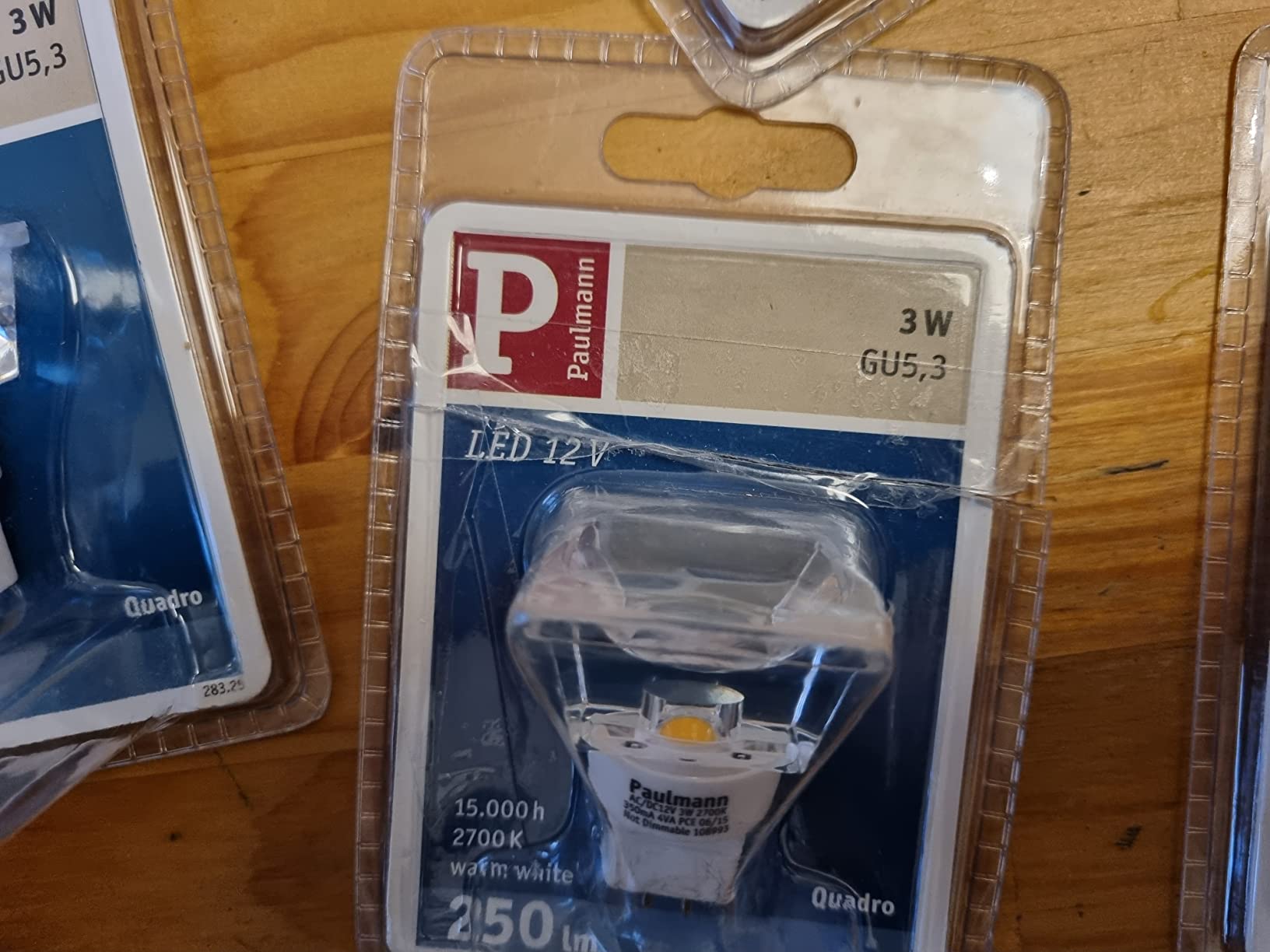 Paulmann Diamond Quadro 28325 GU5,3 LED-Lampe warmweiß
