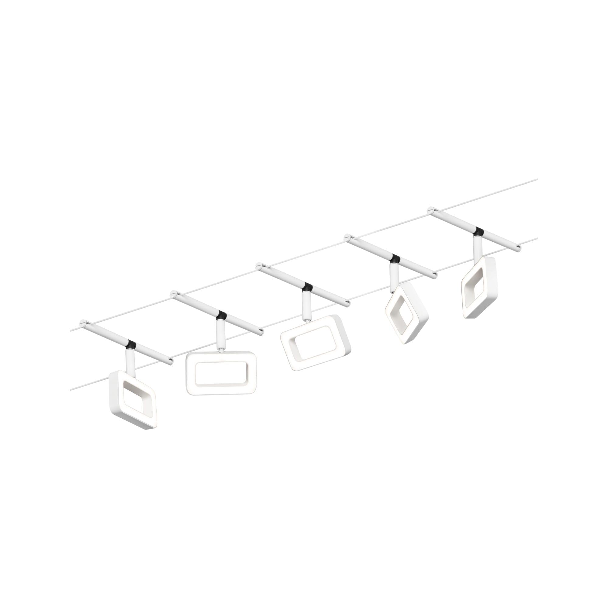 Paulmann Frame 94483 Seilsystem Basisset 5x4,8W weiß