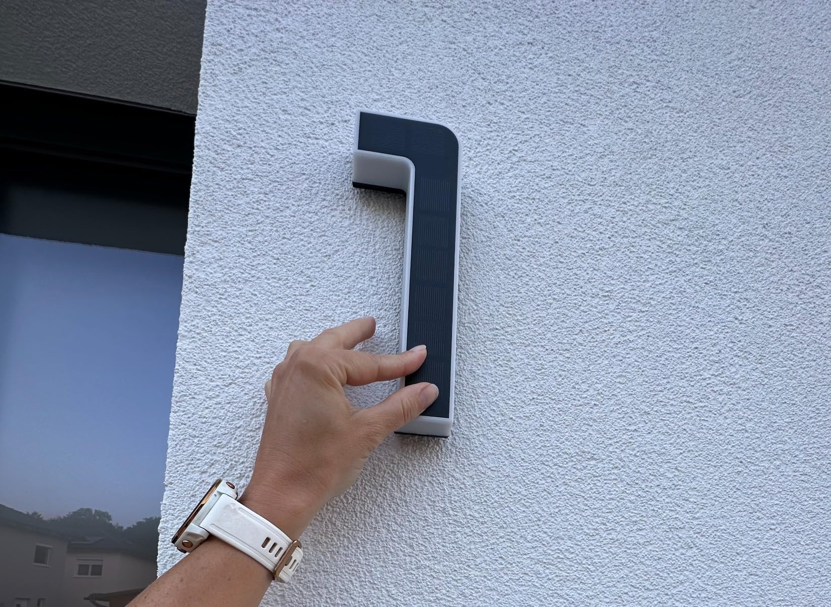 Paulmann LED Solar Hausnummer 1 IP44 Schwarz warmweiß