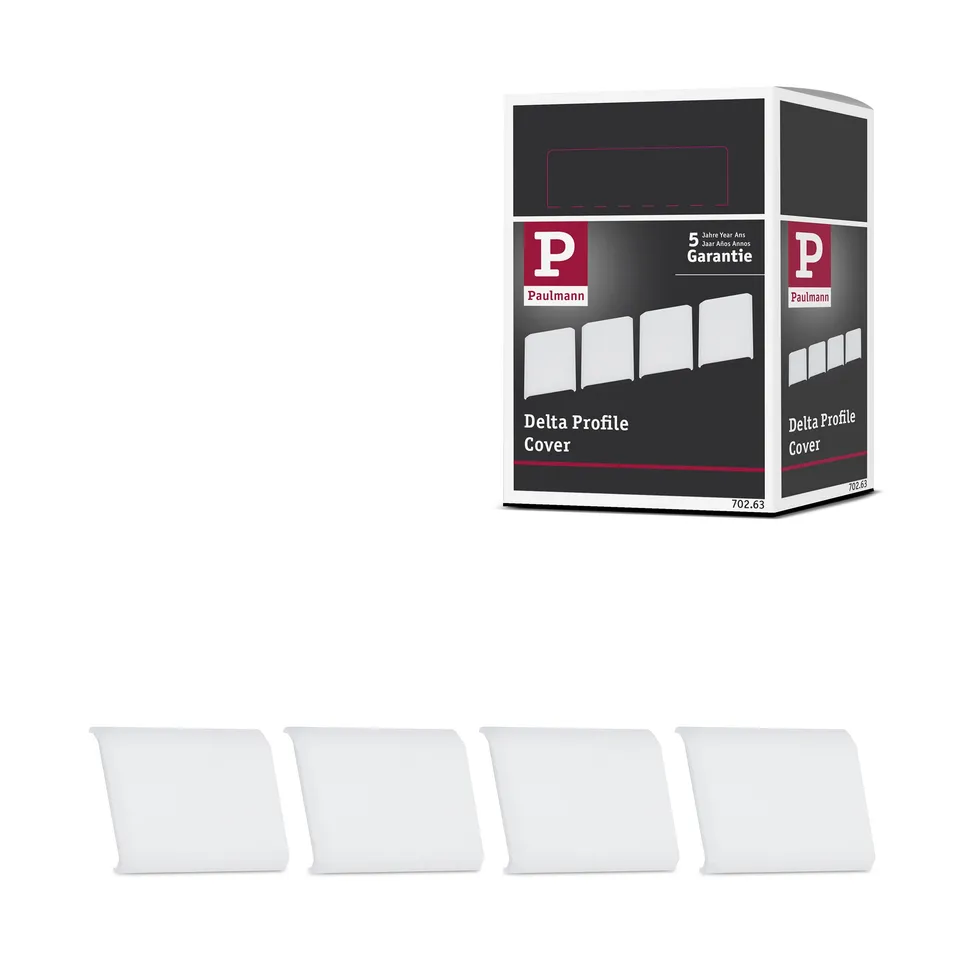 Paulmann Delta 70263 Profil Cover Satin 4er Pack Kunststoff