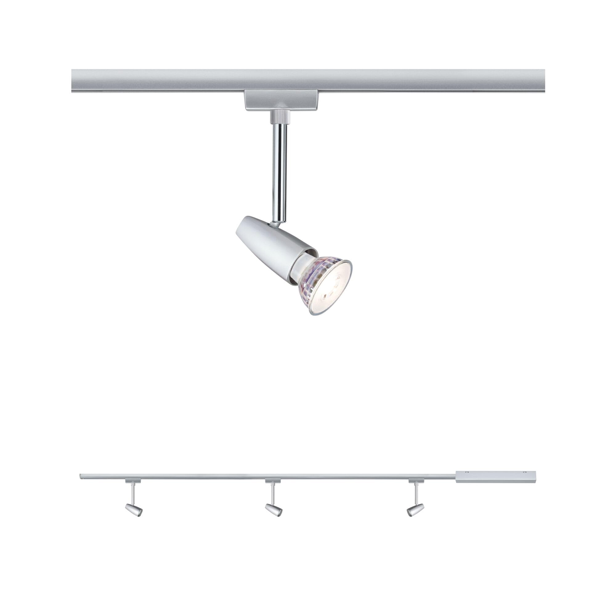 Paulmann URail Barelli Set 1m 3xGU10 chrom matt