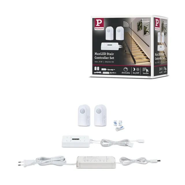 Paulmann MaxLED 71217 Stair Installationsset 25W Sensor