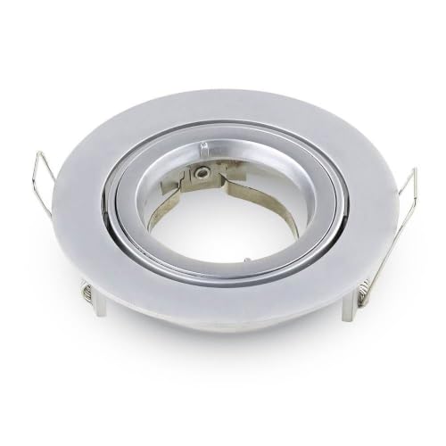 Hoftronic Jose Einbaustrahler 6er Set GU10 6500K kaltweiß