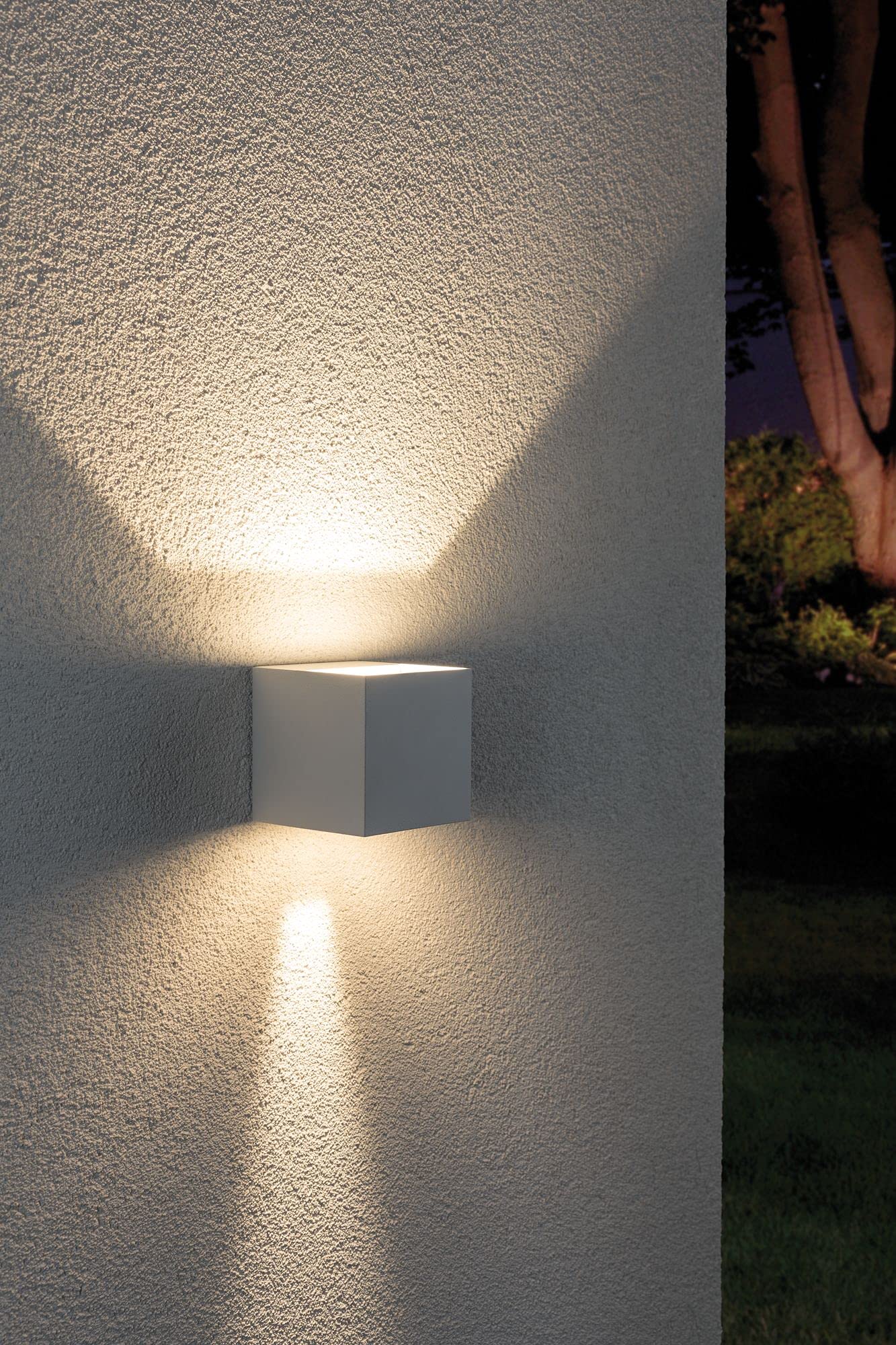Paulmann Cybo Wandaufbauleuchte LED weiß IP65