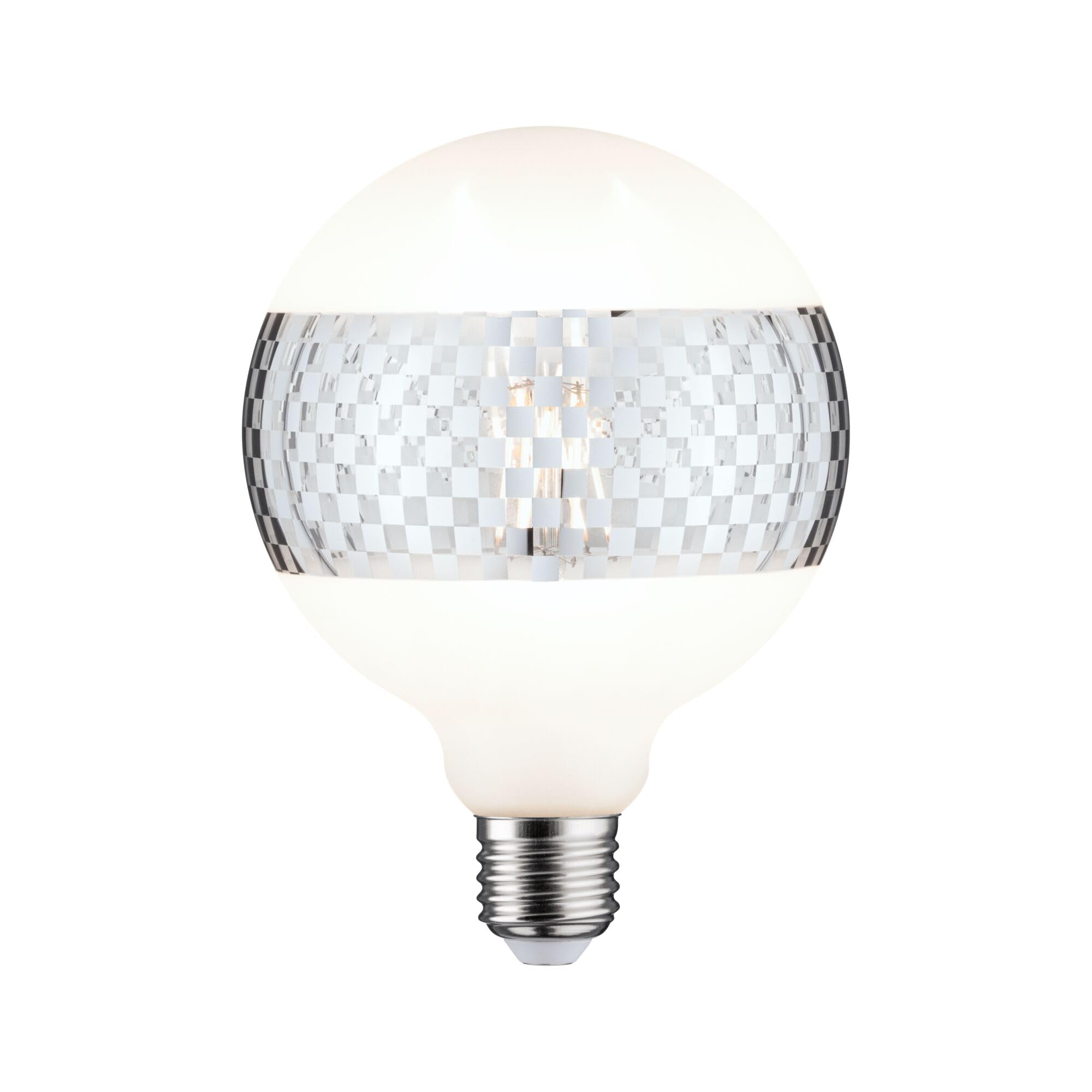 Paulmann 28742 LED Globe G125 Ringspiegel silber E27