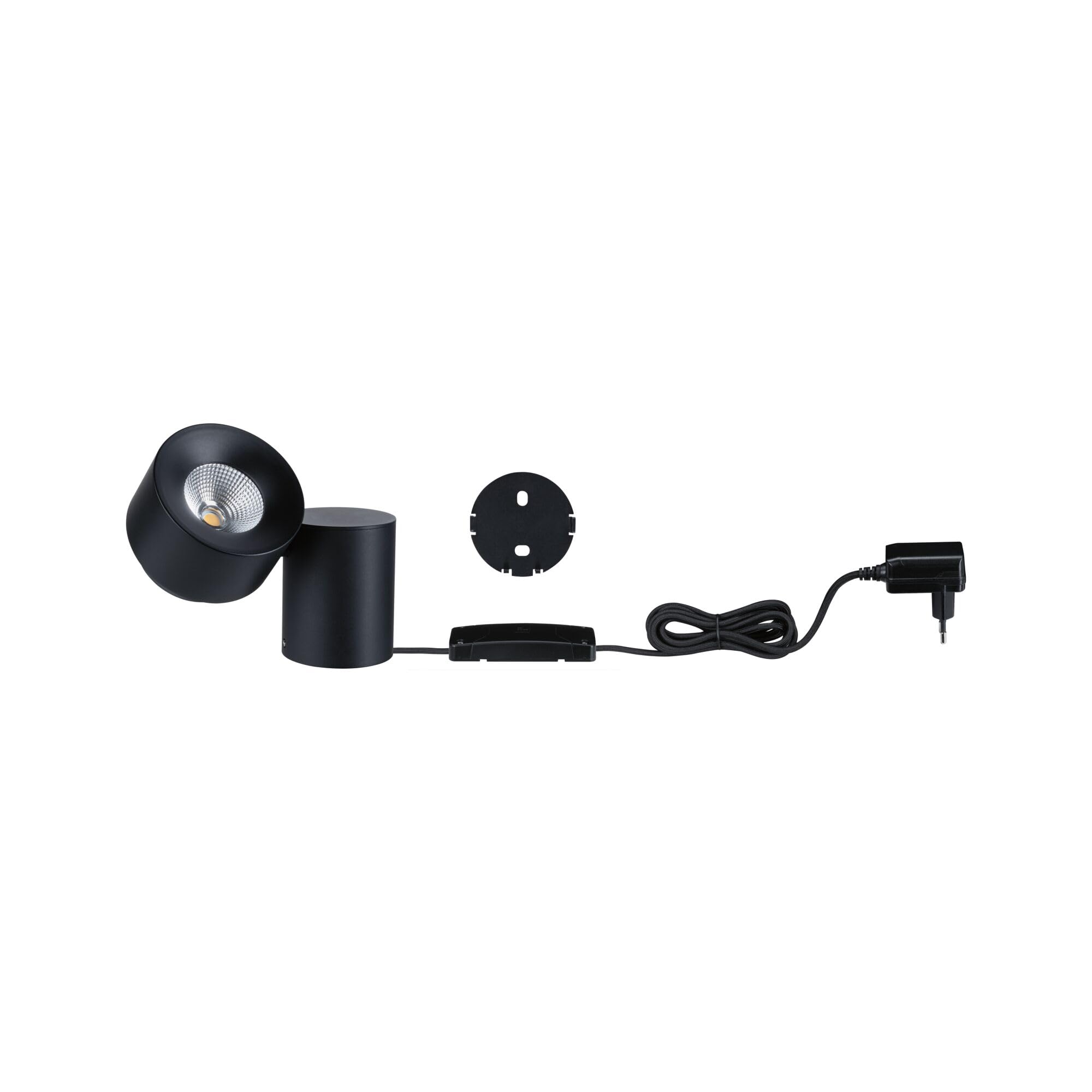 Paulmann 79781 Puric Pane Tischleuchte Zigbee Schwarz