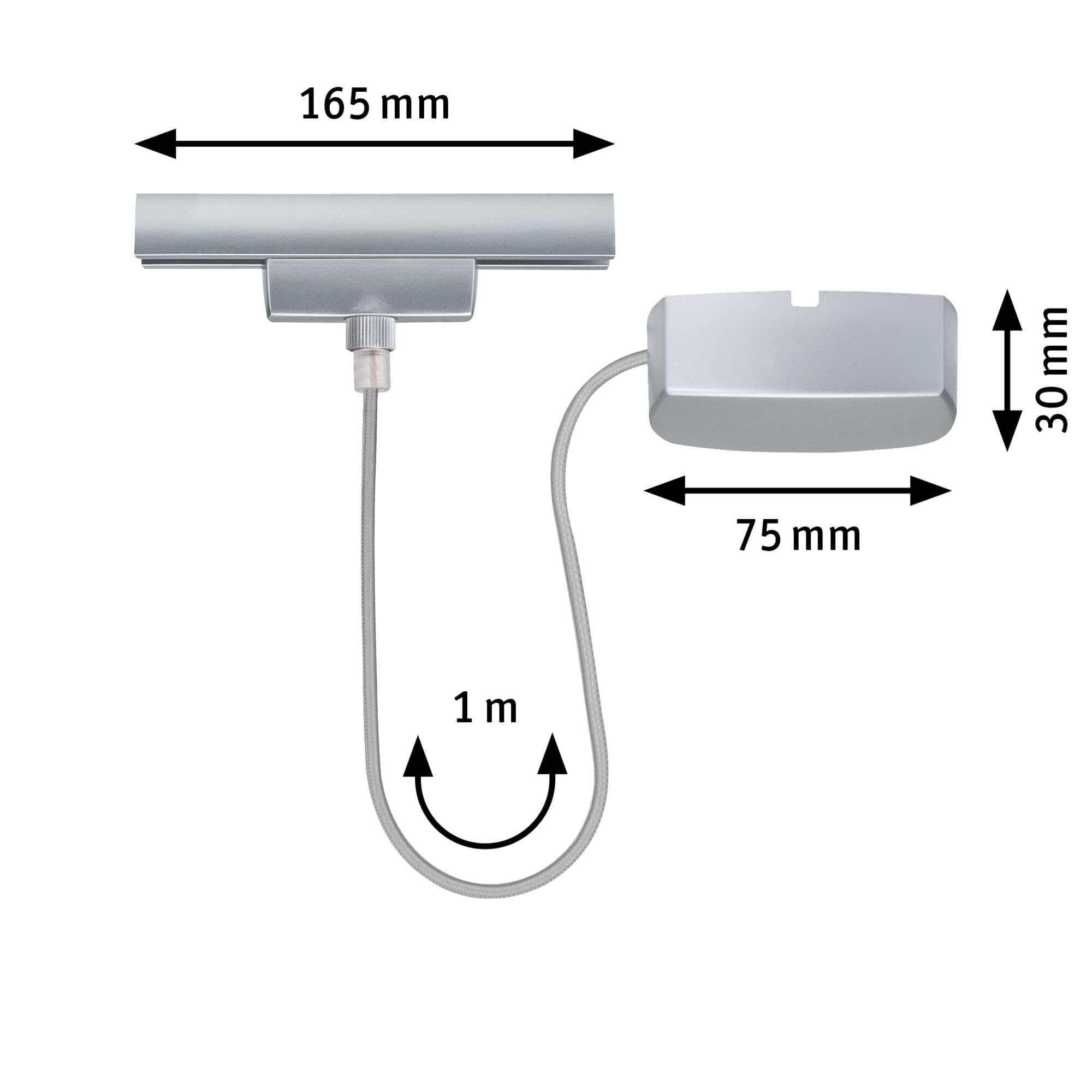 Paulmann URail Kabeleinspeisung Zigbee 1m 100W