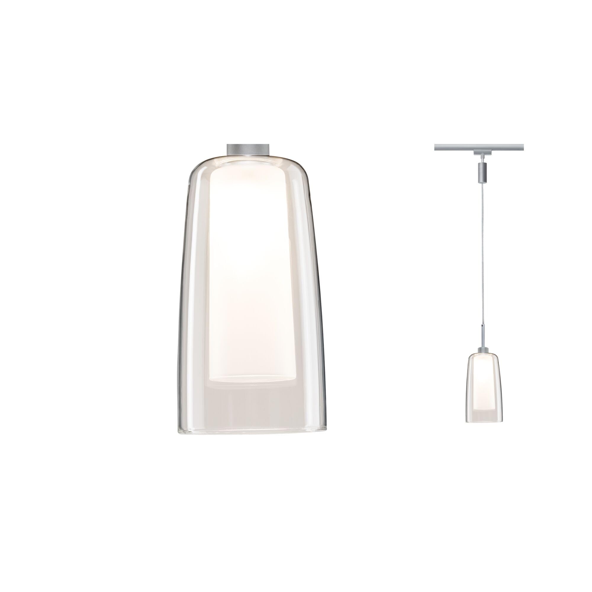 Paulmann URail Arido 94998 Pendelleuchte Chrom 2700K