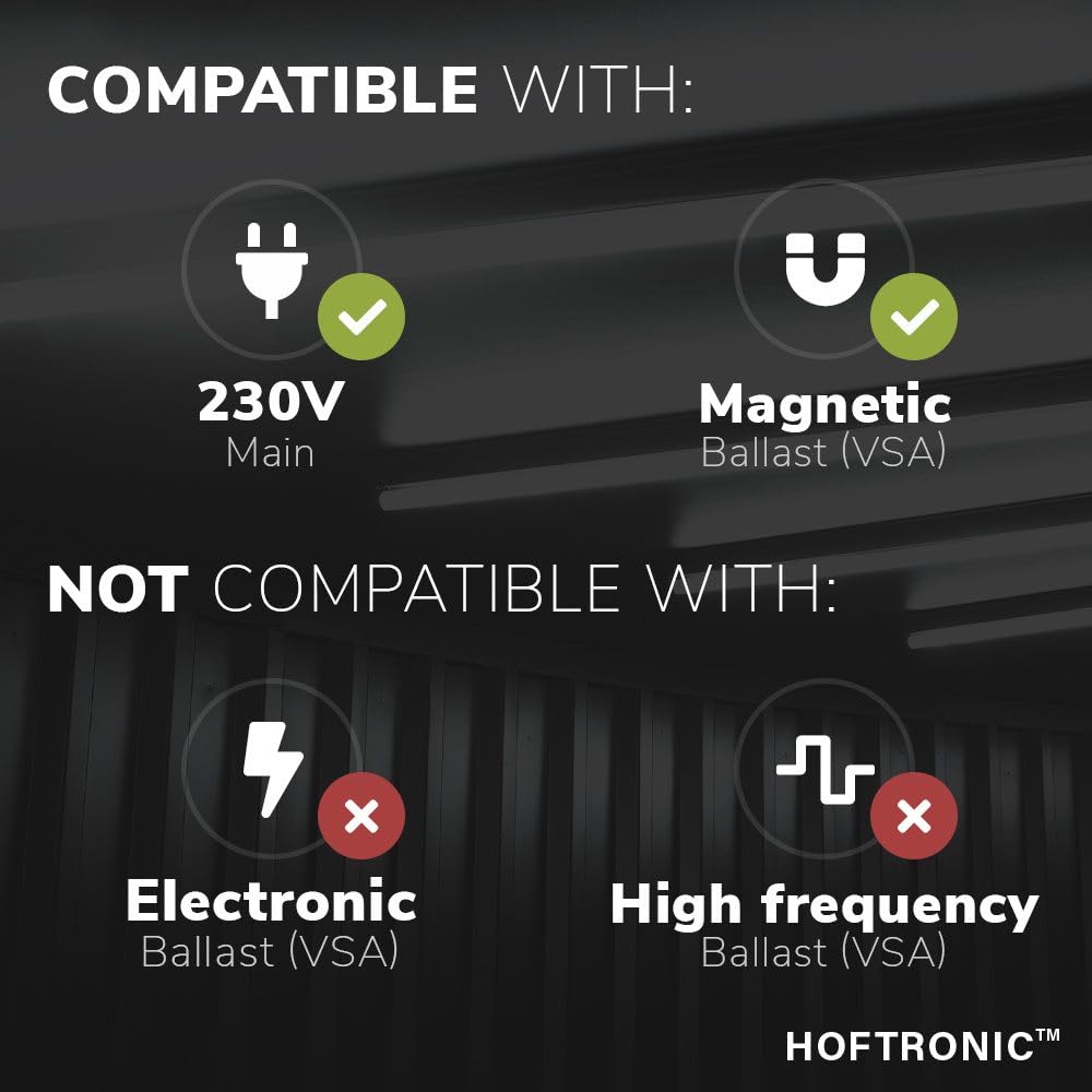Hoftronic LED Feuchtraumleuchte 150cm 10er 6000K IP65