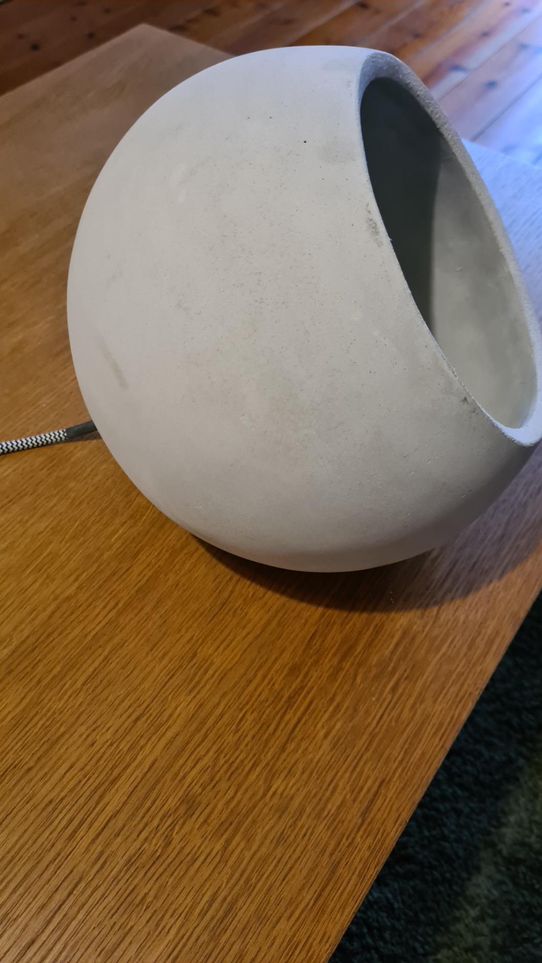 Paulmann Neordic Ingram Tischleuchte E27 grau Beton
