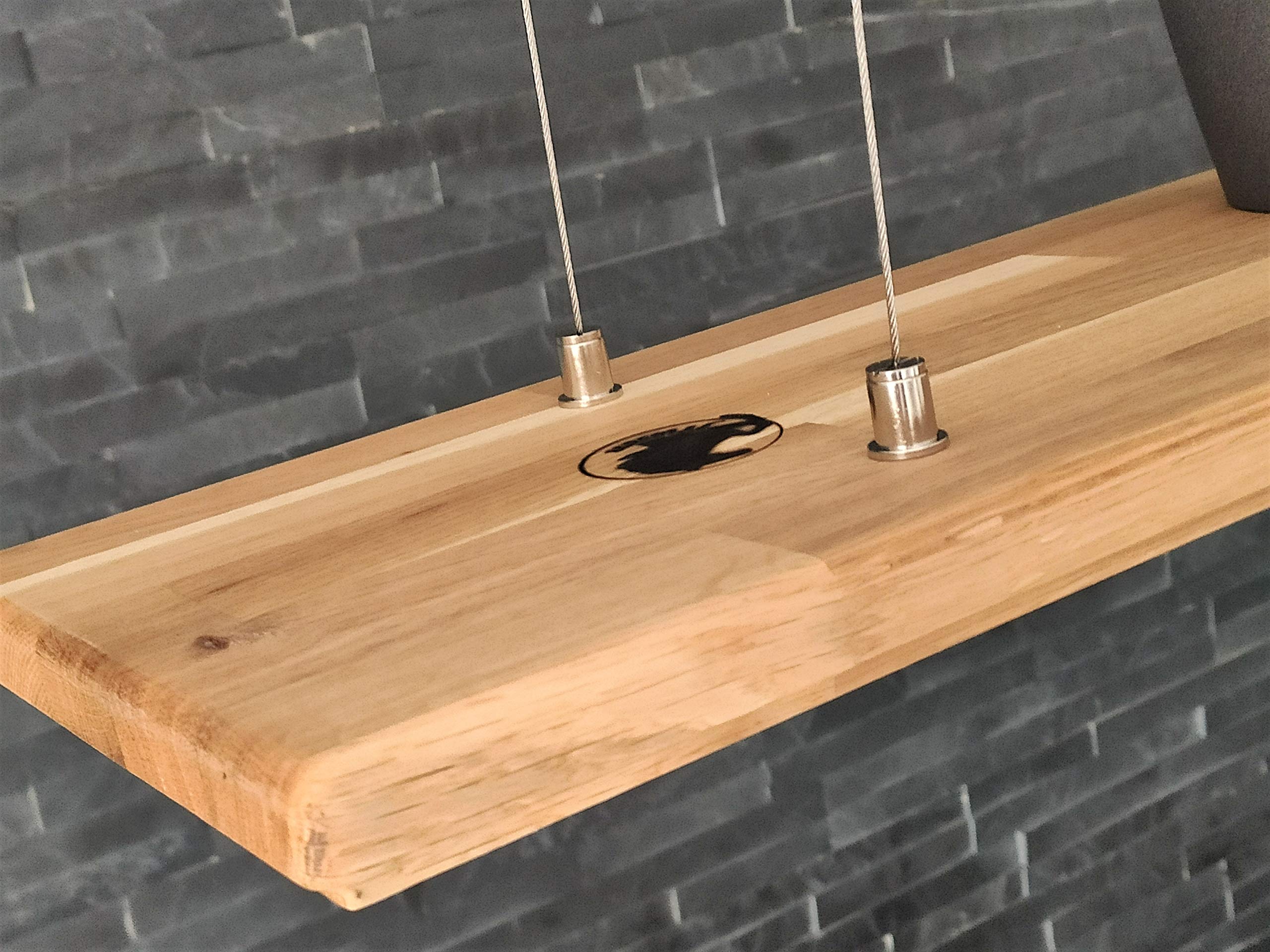 Friesenlicht Paula Pendelleuchte Holz 120cm dimmbar Wildeiche