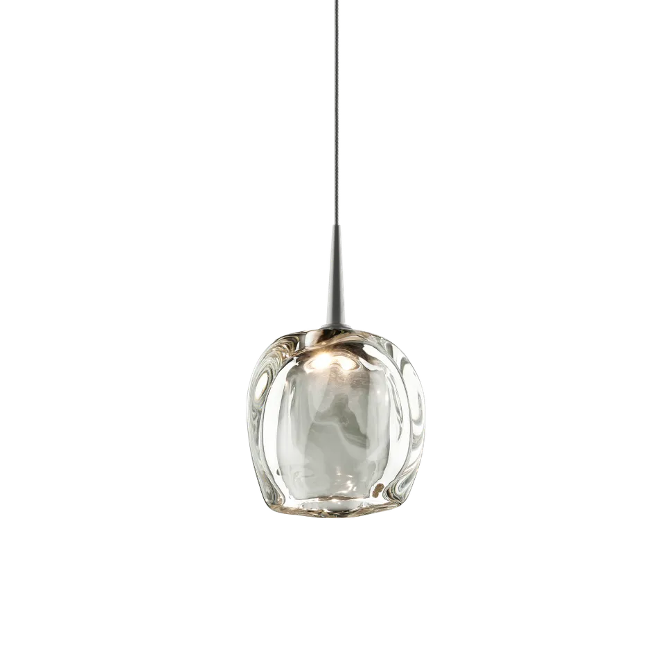 Bruck Aurora Pendelleuchte Glas LED schwarz