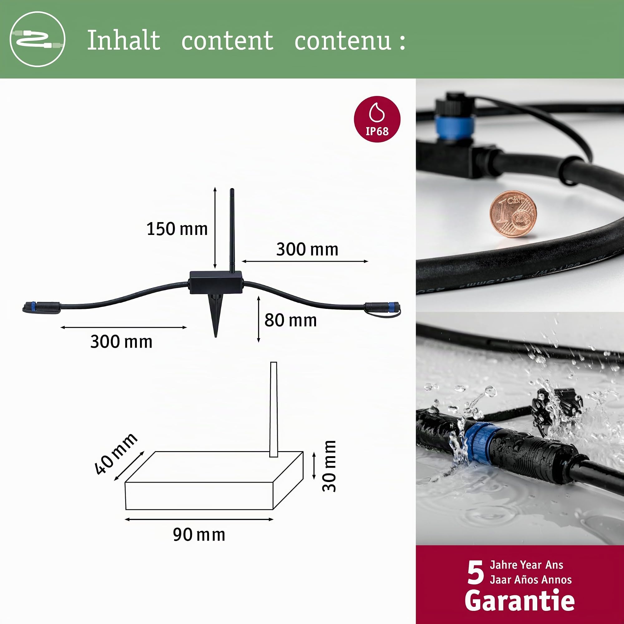Paulmann Plug & Shine 180.10 Controller IP68 Extension