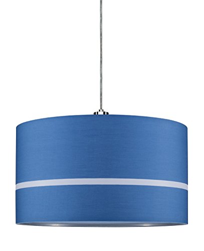 Paulmann URail Tessa Lampenschirm blau Stoff max. 50W