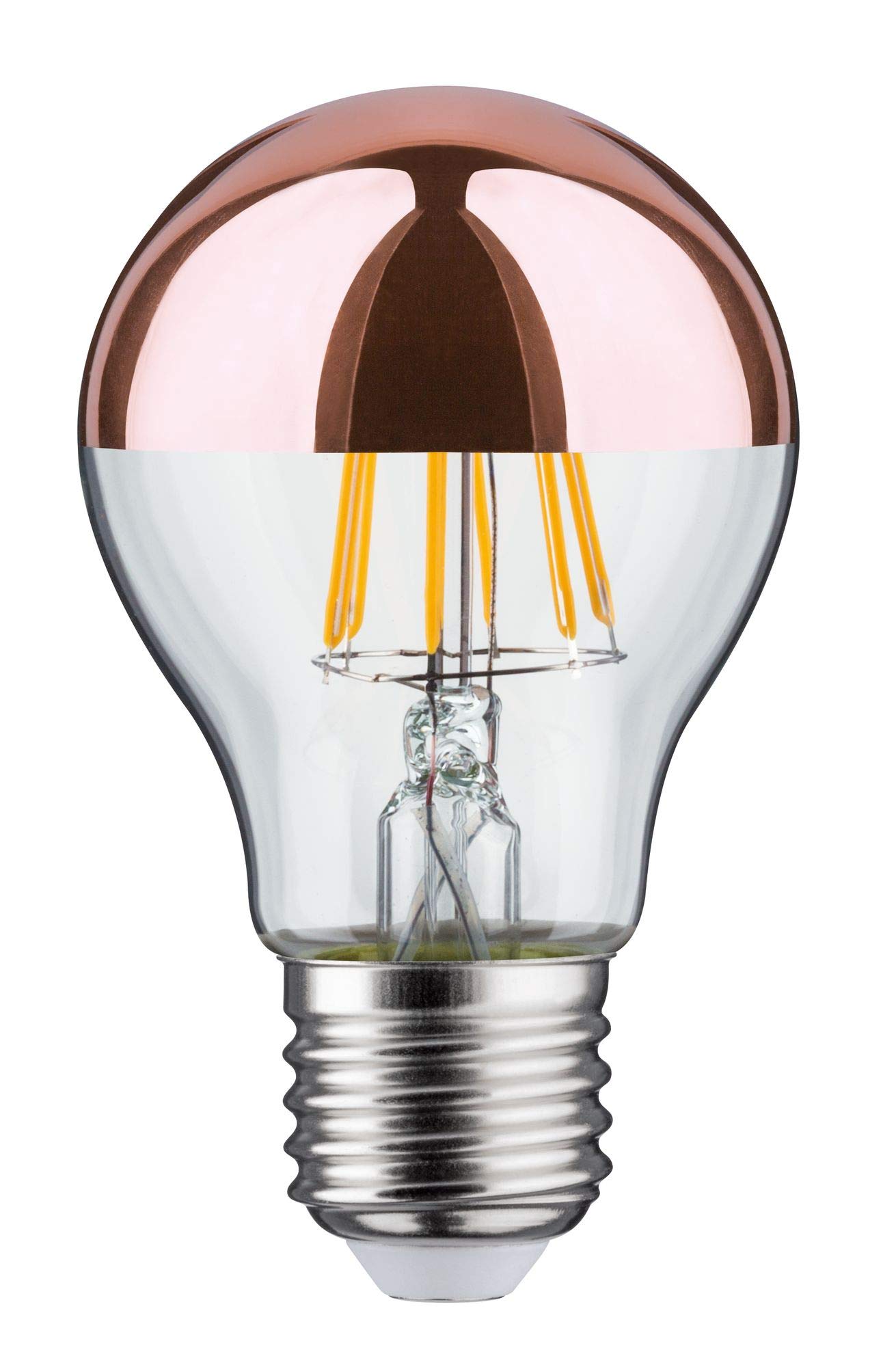 Paulmann AGL LED Lampe E27 7,5W Kopfspiegel Kupfer warmweiß