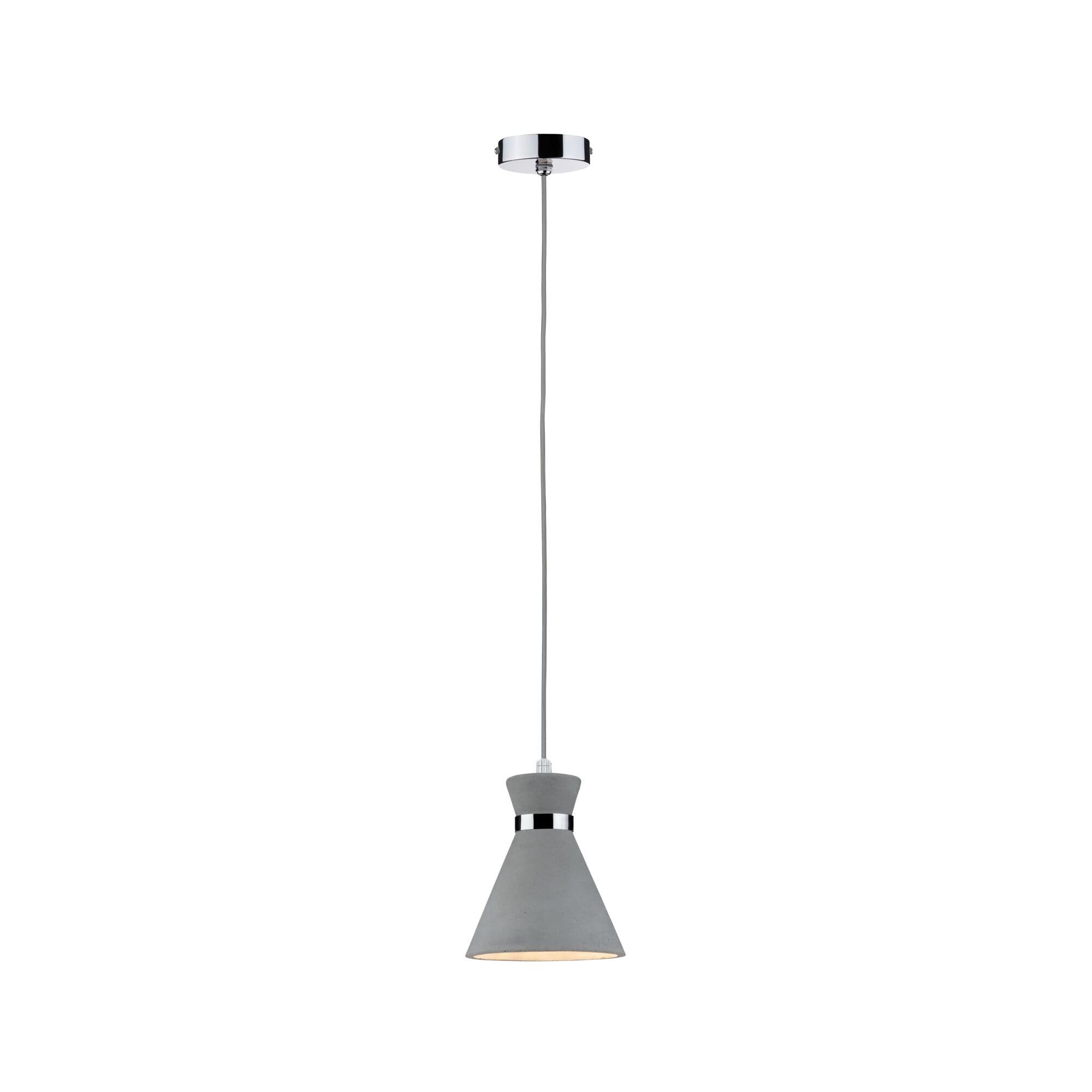 Paulmann 70890 Verve Pendelleuchte E27 Beton IP44 ohne LM