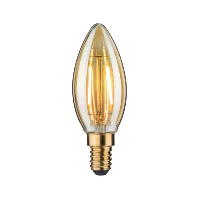 Paulmann 28364 LED Kerze E14 Leuchtmittel Gold 2500K