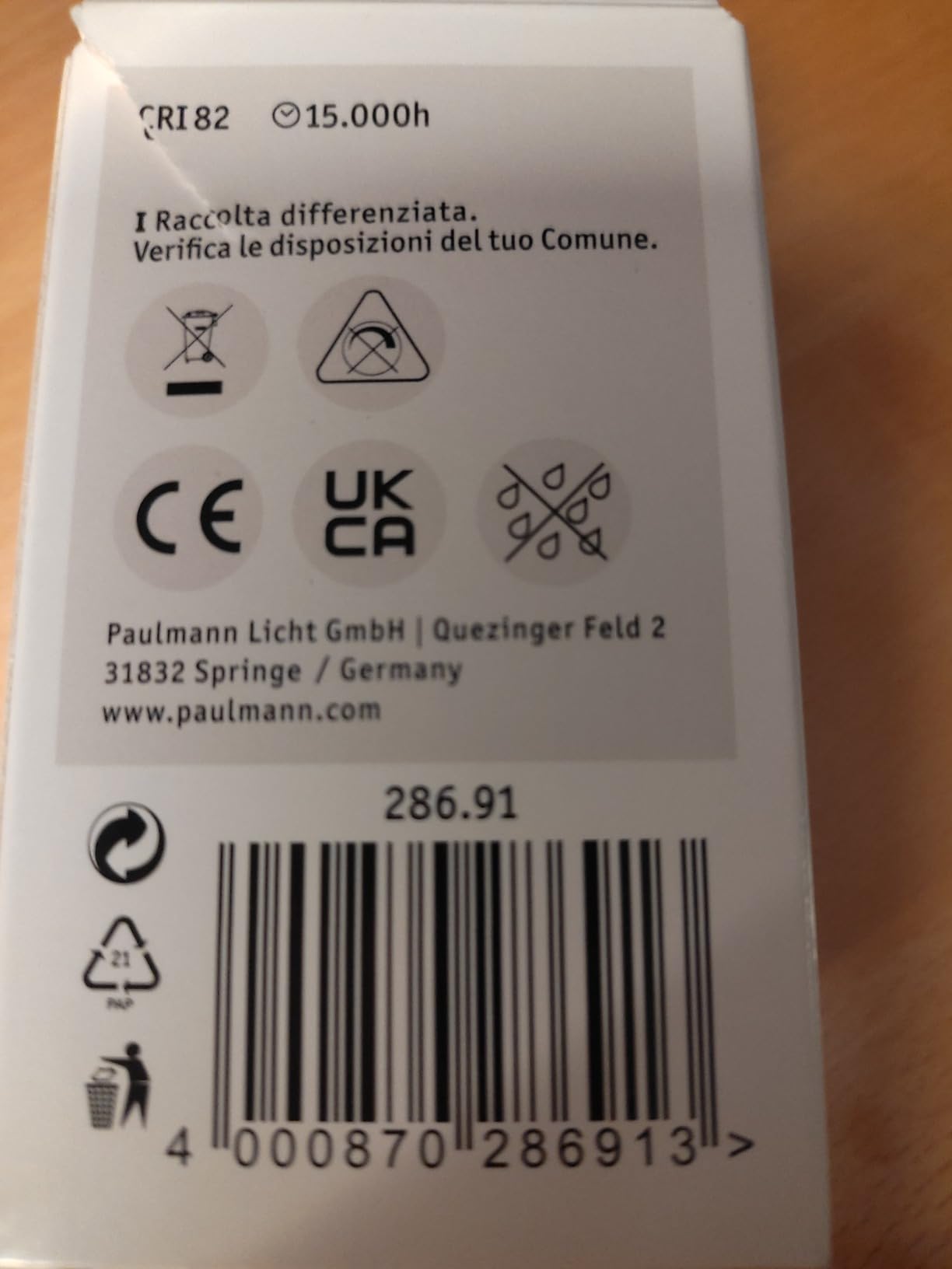 Paulmann Filament 28691 LED Tropfen E27 Klar 2700K