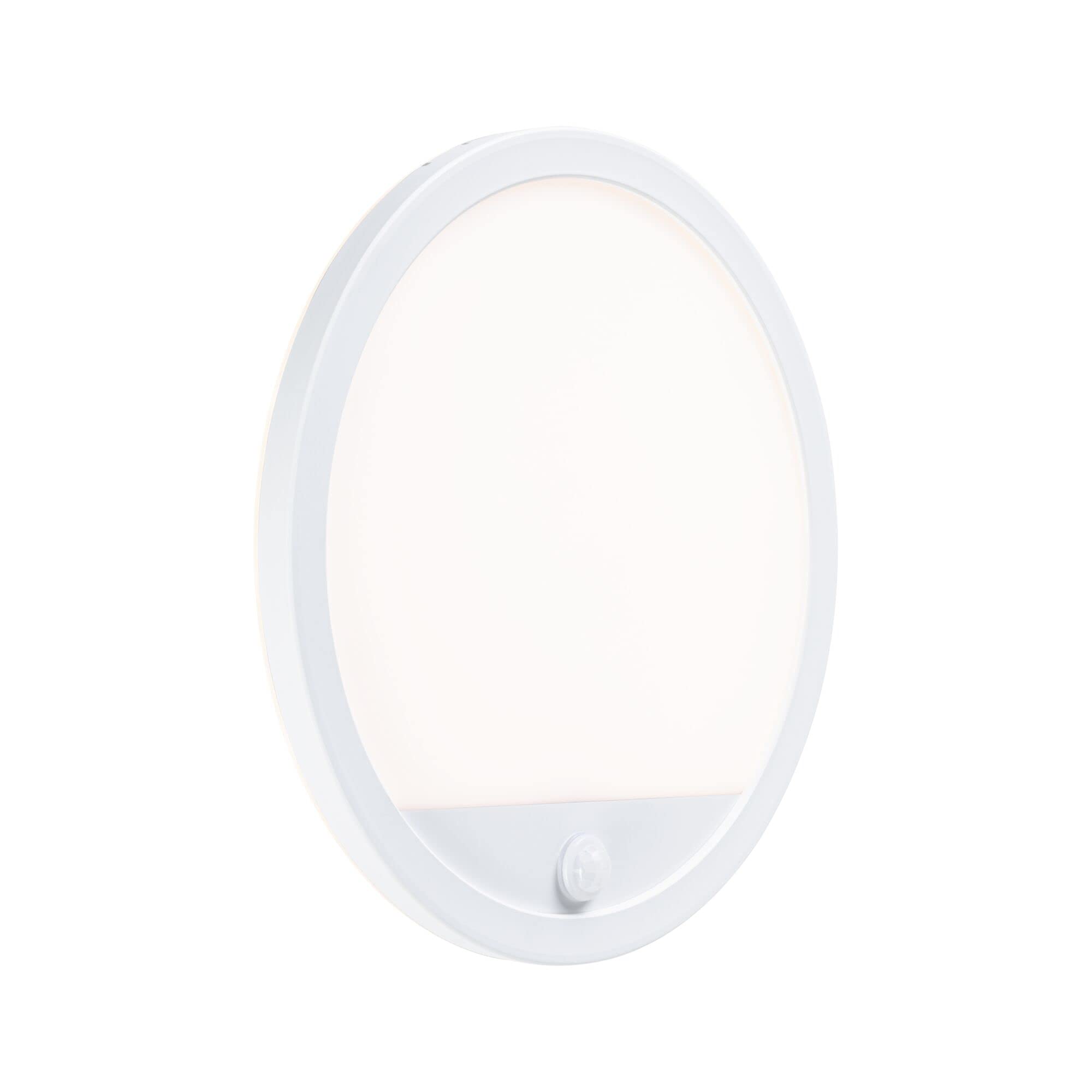 Paulmann Lamina 94662 Aussenleuchte Panel rund weiss Bewegungsmelder