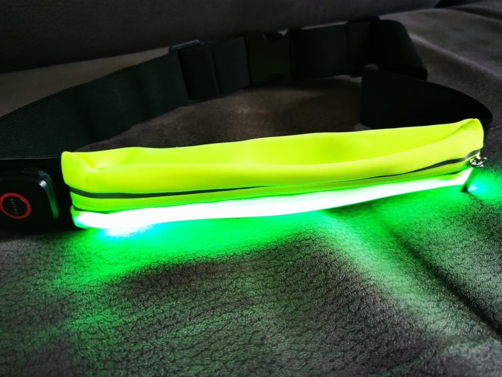 Paulmann 70969 Function Laufgurt LED gelb mit Smartphone-Fach