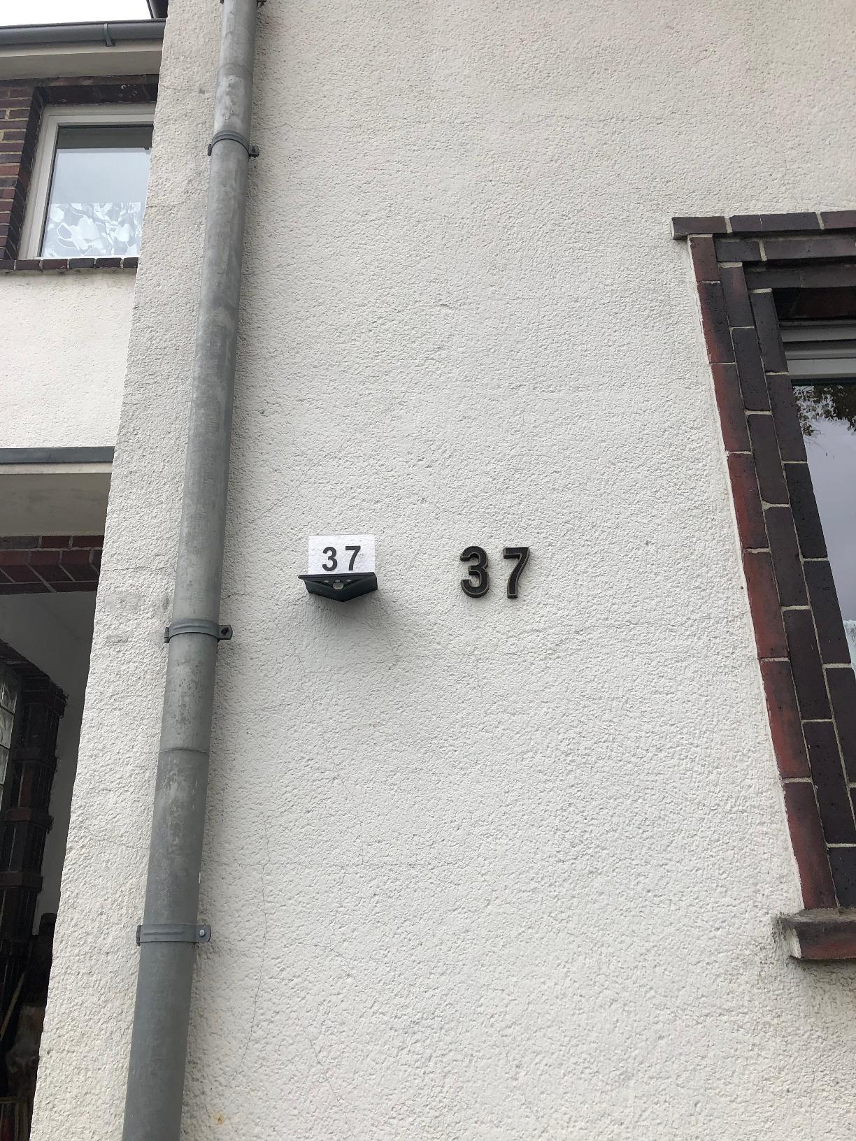 Paulmann Yoko 94243 Solar-Hausnummernleuchte anthrazit