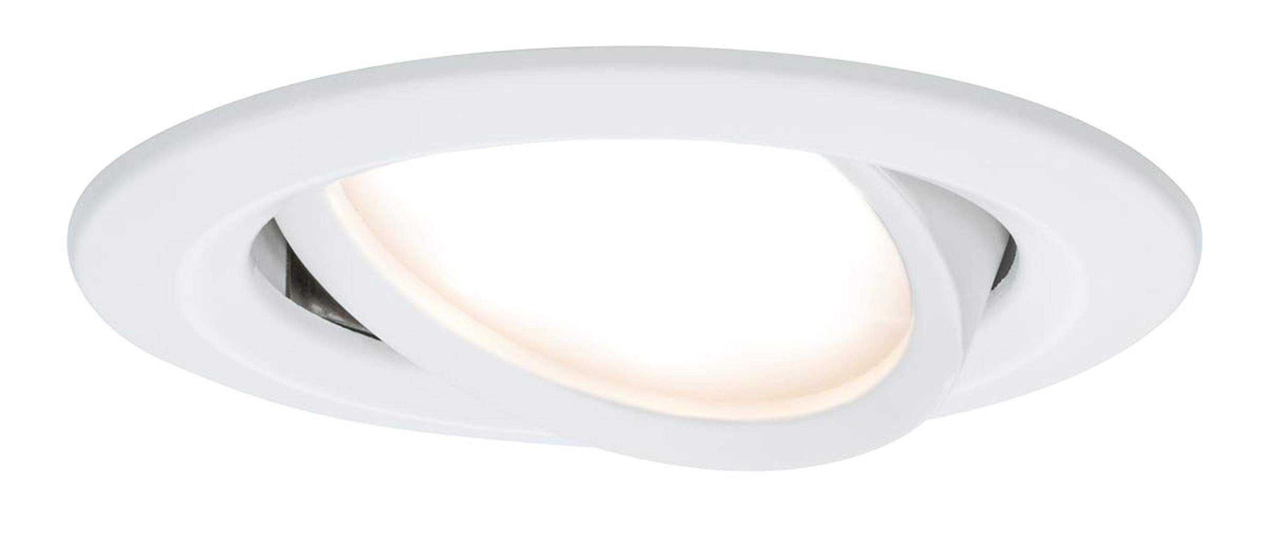 Paulmann Coin Slim LED Einbaustrahler 3er Weiß 2700K 3x6,8W