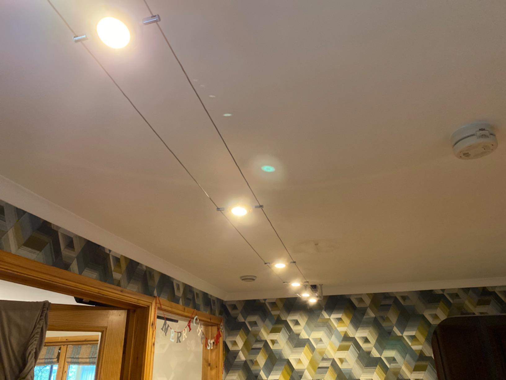 Paulmann Seilsystem 941.06 LED Seilleuchten 6er Set Weiß matt