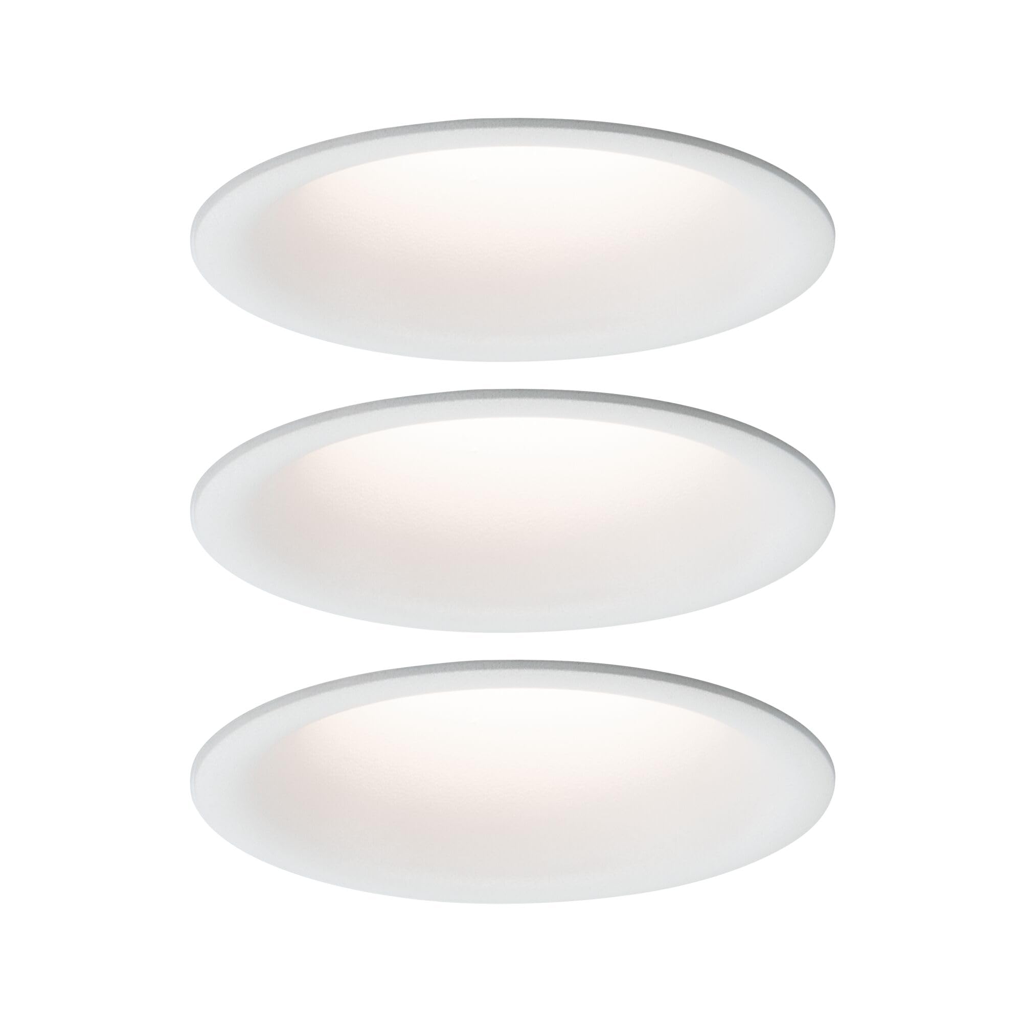 Paulmann Cymbal 93415 Einbauleuchte 3er-Set Weiß dimmbar