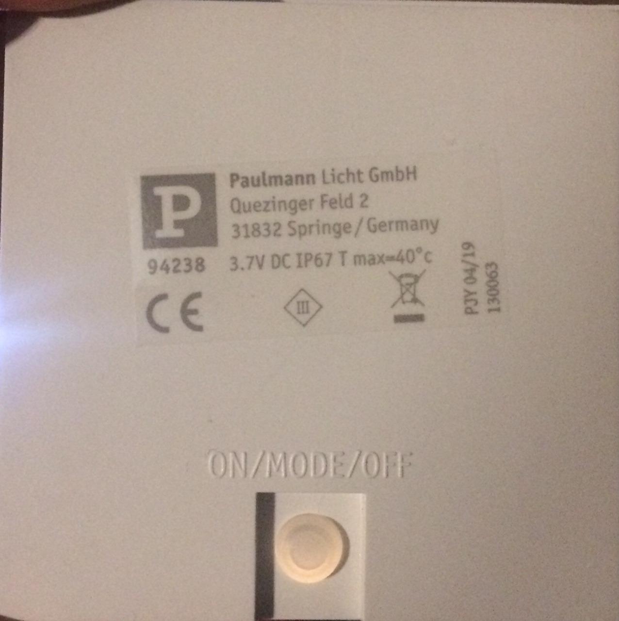 Paulmann Aron 94238 Solar Bodeneinbauleuchte 10x10cm IP67